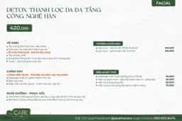 Spa the Care | Menu trang số 17